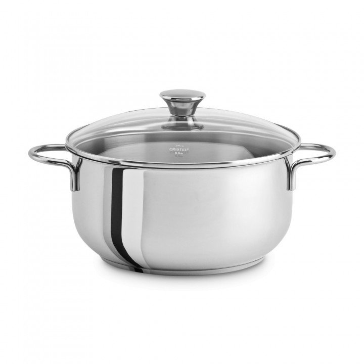 Кастрюля с крышкой Cristel CWMF22