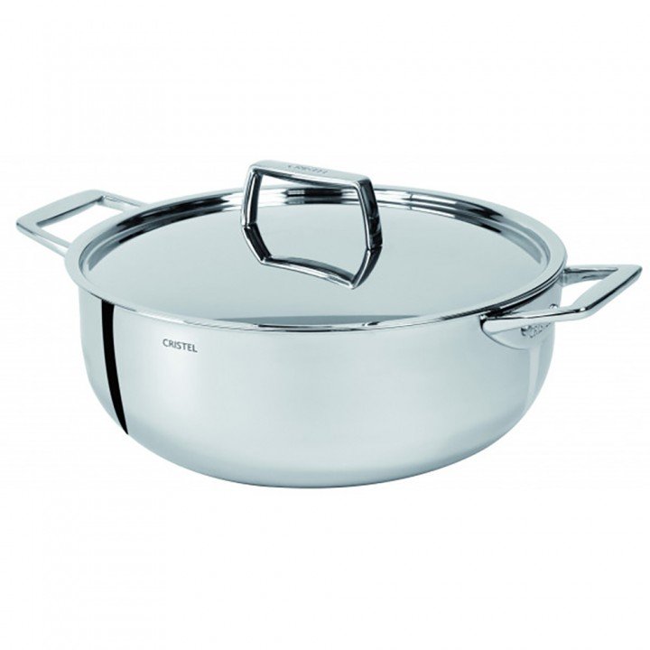 Низкая кастрюля F28CPF Cristel 
