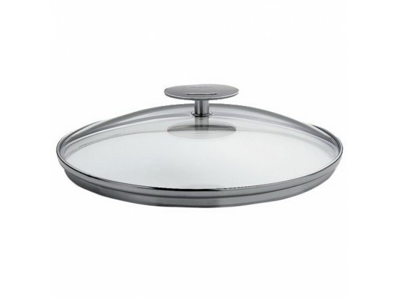 Крышка выпуклая CRISTEL K14P из стекла с ручкой, 14 см